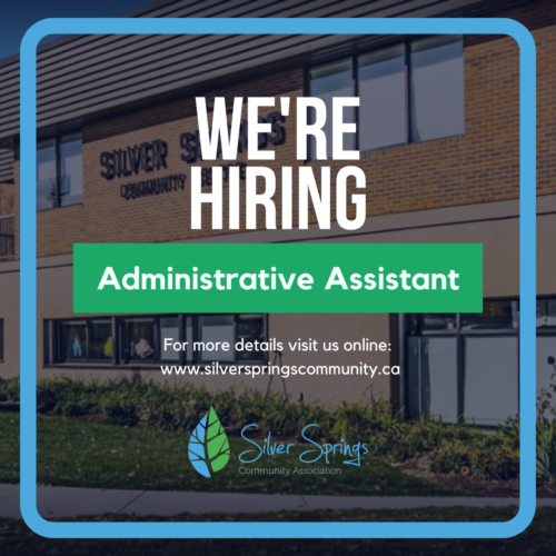 We are hiring – Administrative Assistant